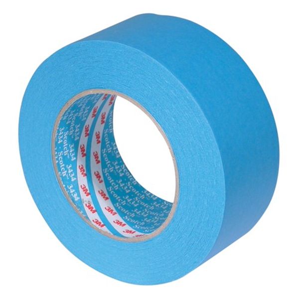 3M 3434 Masking Tape 50m x 50mm (Each) - PROTEUS MARINE STORE