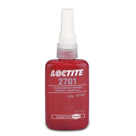 Loctite 2701 High Strength Threadlocker 50ml (Each) - PROTEUS MARINE STORE