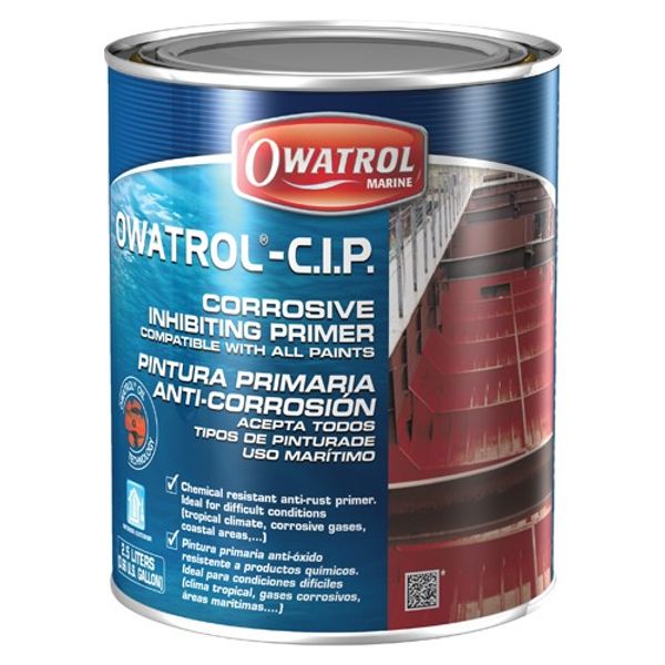 Owatrol CIP Corrosive Inhibiting Primer 2.5L (Each) - PROTEUS MARINE STORE
