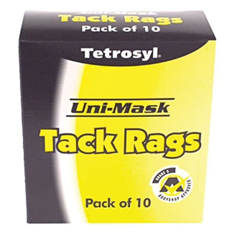 Tetrosyl Uni Mask Tack Rags 10/Box - PROTEUS MARINE STORE