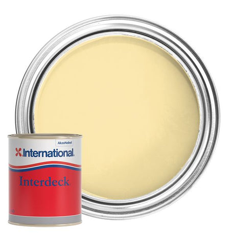 International Interdeck Slip Resistant Coating Cream 750ml - PROTEUS MARINE STORE