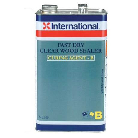 International Clear Wood Fast Curing Agent 5L - PROTEUS MARINE STORE
