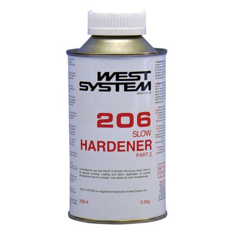 West System 206B Slow Hardener 1kg - PROTEUS MARINE STORE