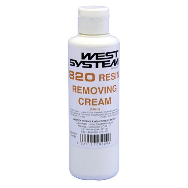 West System 820 250ml Resin Removing Cream - PROTEUS MARINE STORE