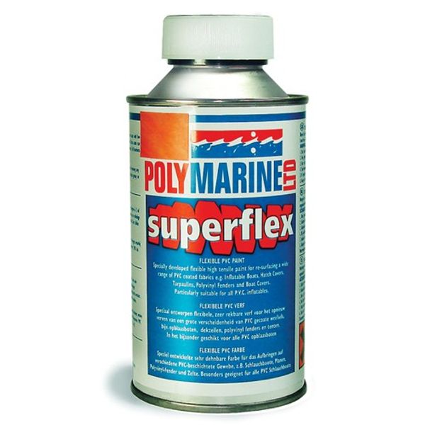 Polymarine Superflex PVC Paint (500ml / Orange) - PROTEUS MARINE STORE