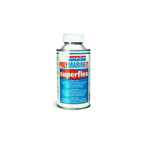 Polymarine Superflex PVC Paint (500ml / White) - PROTEUS MARINE STORE