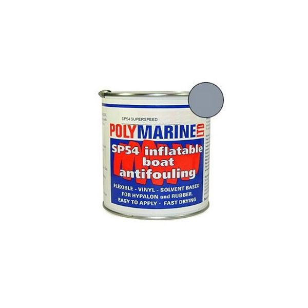 Polymarine SP54 Hypalon Antifoul Grey 1L - PROTEUS MARINE STORE