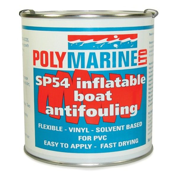 Polymarine SP54 PVC Antifoul Black 1L - PROTEUS MARINE STORE