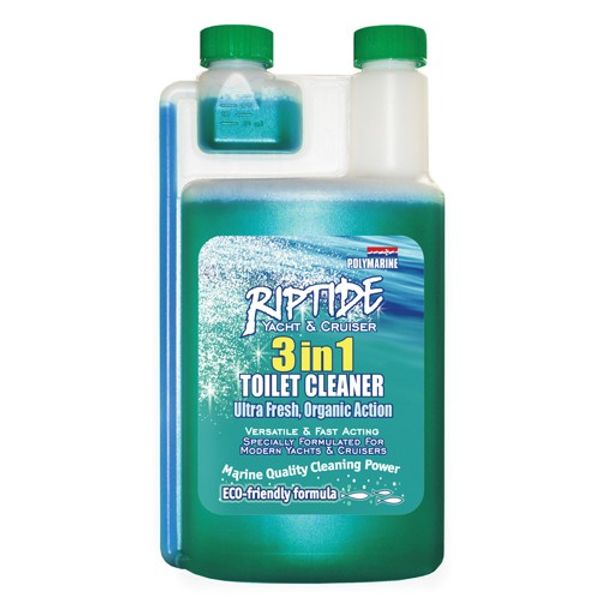 Polymarine Riptide 3 In 1 Toilet Cleaner 500ml - PROTEUS MARINE STORE