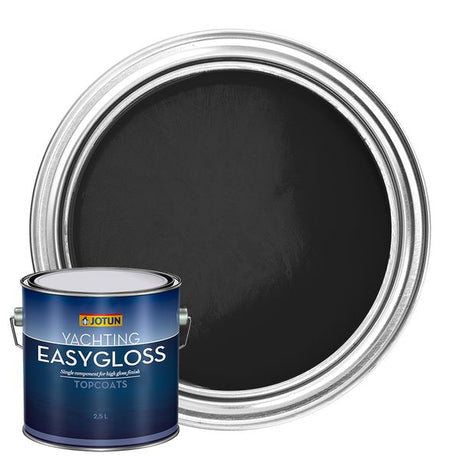 Jotun Leisure Easygloss Black 2.5 Litres - PROTEUS MARINE STORE
