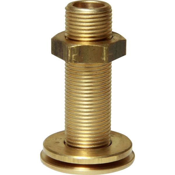 Maestrini Brass Countersunk Deck Drain (3/8" BSP Male) - PROTEUS MARINE STORE