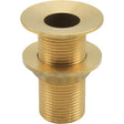 Maestrini Brass Countersunk Deck Drain (1" BSP Male) - PROTEUS MARINE STORE