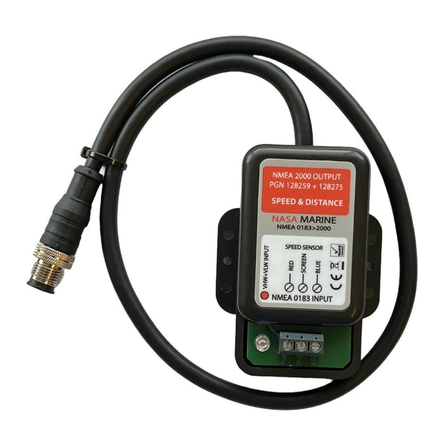 Nasa NMEA 0183 to NMEA 2000 Speed Log Converter - PROTEUS MARINE STORE