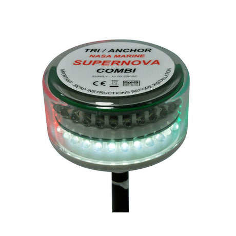 NASA Supernova Combi-Tricolour/Anchor light - PROTEUS MARINE STORE