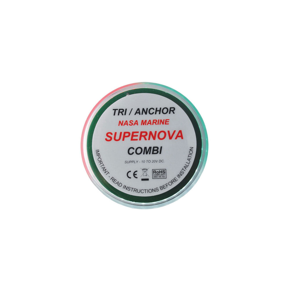 NASA Supernova Combi-Tricolour/Anchor light - PROTEUS MARINE STORE