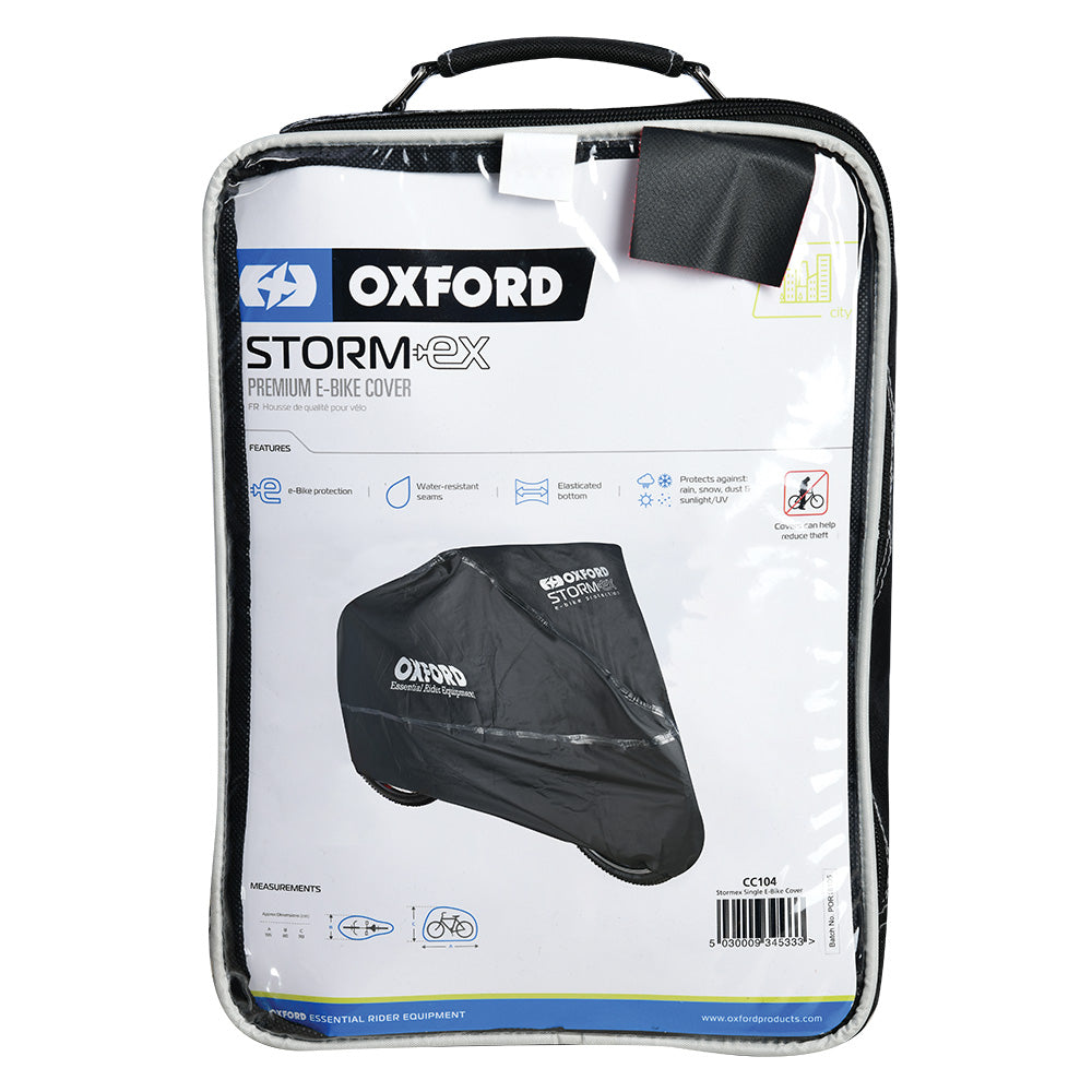 Oxford Stormex Premium Single E-bike Cover - PROTEUS MARINE STORE