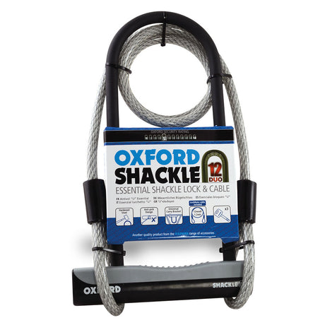 Oxford Shackle 12 Duo U Lock - PROTEUS MARINE STORE