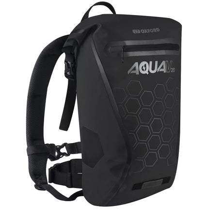 Oxford Aqua V20 Backpack - Black Hexagons - PROTEUS MARINE STORE