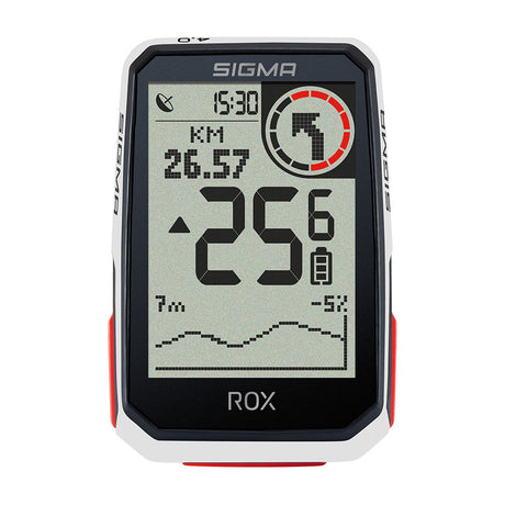 Sigma ROX 4.0 GPS Cycle Computer Sensor Set - White - PROTEUS MARINE STORE