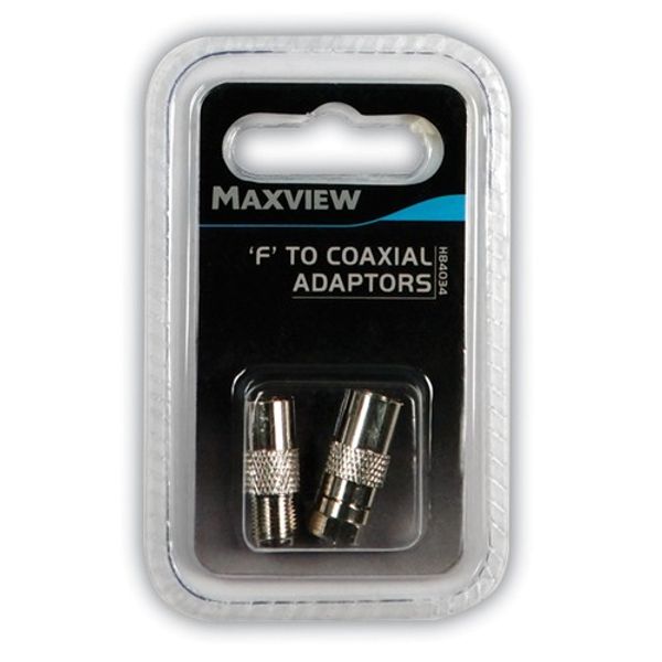 Maxview 'F' to Coaxial Adaptors - PROTEUS MARINE STORE