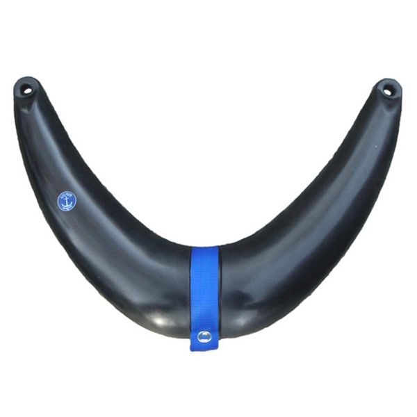 Anchor Bow Fender (38 x 13 x 56cm / Black) - PROTEUS MARINE STORE