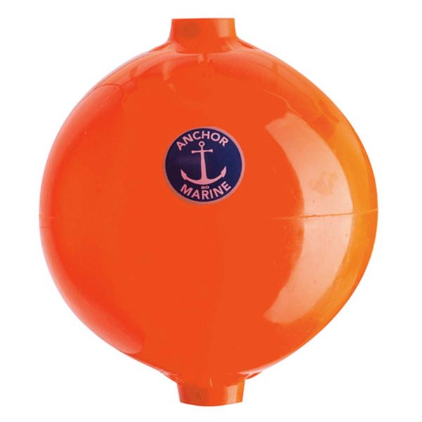 Anchor Pole Buoy (41cm Dia / Signal Orange) - PROTEUS MARINE STORE