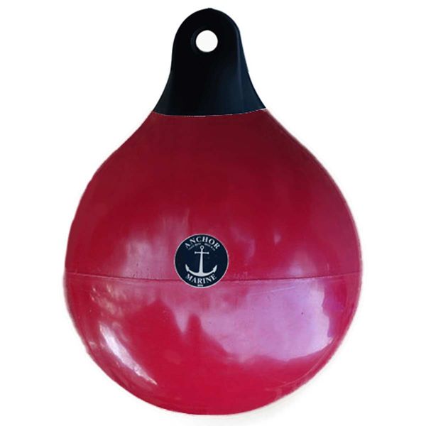 Anchor HD Ball Float (52 x 40cm / Burgundy) - PROTEUS MARINE STORE