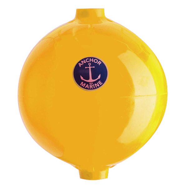 Anchor Pole Buoy (61cm Dia / Yellow) - PROTEUS MARINE STORE