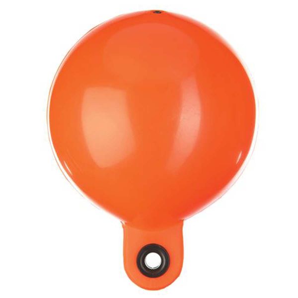 Norfloat Light Duty Marker Buoy NB00 (18cm Dia / Signal Orange) - PROTEUS MARINE STORE