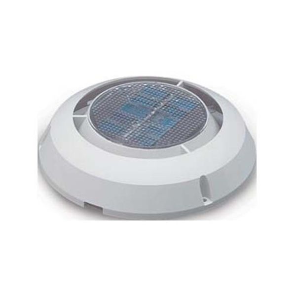 Marinco Nicro Solar Minivet 1000 3" Fan Stainless Steel and White (7" OD) - PROTEUS MARINE STORE