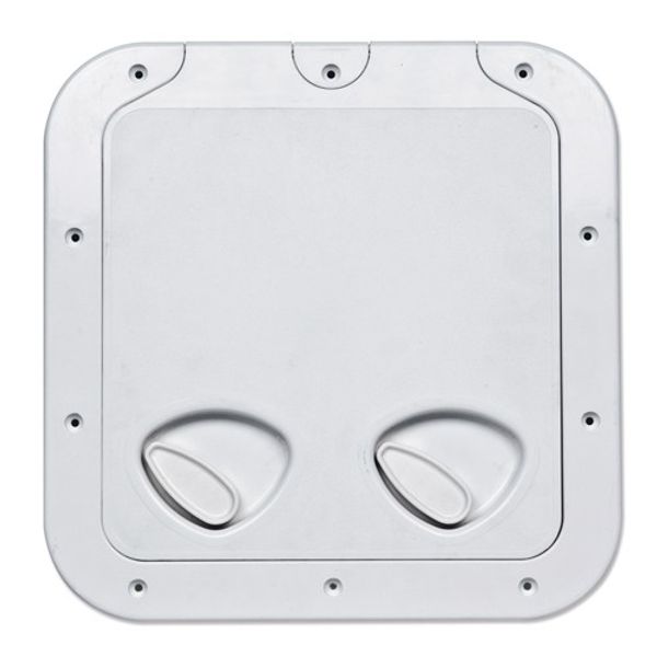 Trem Hinged Inspection Hatch White 375 x 370mm - PROTEUS MARINE STORE