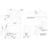 Scanstrut SPR-7-AM ScanPod Arm Pod for Displays Up To 7" (Raymarine) - PROTEUS MARINE STORE