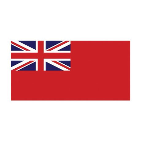 Flag Printed Red Ensign 3/4 Yard (40 x 68.5cm) - PROTEUS MARINE STORE