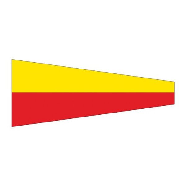 Flag International Code Signal 7 (30 x 45cm) - PROTEUS MARINE STORE