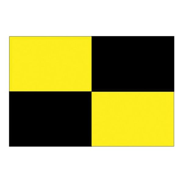 Flag International Code Signal L (30 x 45cm) - PROTEUS MARINE STORE