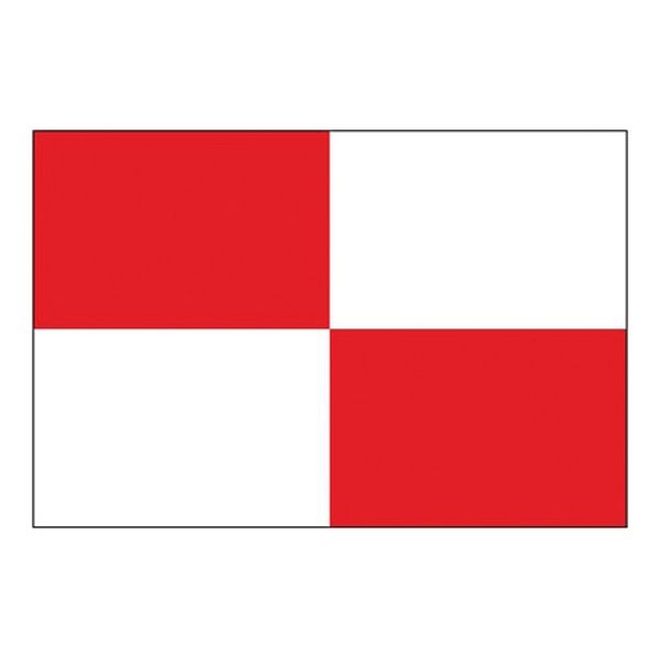 Flag International Code Signal U (30 x 45cm) - PROTEUS MARINE STORE