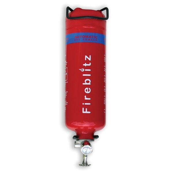 Fireblitz 1kg Powder Auto Fire Extinguisher - PROTEUS MARINE STORE