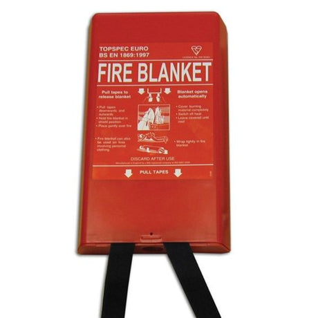 Fireblitz Fire Blanket 1m x 1m - PROTEUS MARINE STORE