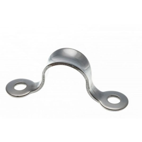 RWO Stainless Steel Deck Clip H:19 x W:18 x D:11mm (x2) - PROTEUS MARINE STORE