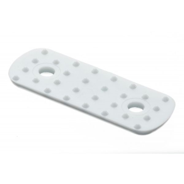 RWO Webbing Plate 50mm White (x2) - PROTEUS MARINE STORE