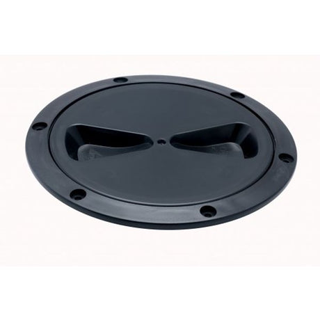 RWO Screw Inspection Cover 125mm Black (with Seal) - PROTEUS MARINE STORE