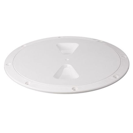 RWO Screw Inspection Cover 200mm White (with Seal) - PROTEUS MARINE STORE