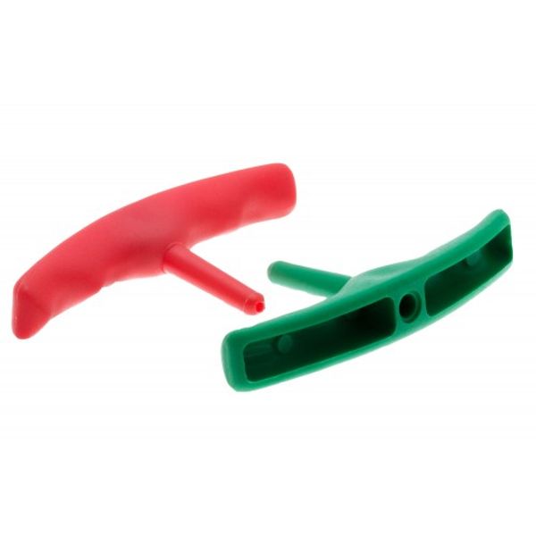 RWO Trapeze Handle Plastic Red and Green (Pair) - PROTEUS MARINE STORE