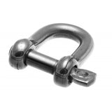 RWO Stainless Steel D Shackle Bar 5mm Captive Pin - PROTEUS MARINE STORE