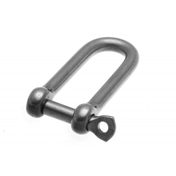 RWO Stainless Steel D Long Shackle Bar 5mm Pin - PROTEUS MARINE STORE