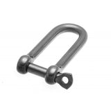 RWO Stainless Steel D Long Shackle Bar 5mm Pin - PROTEUS MARINE STORE