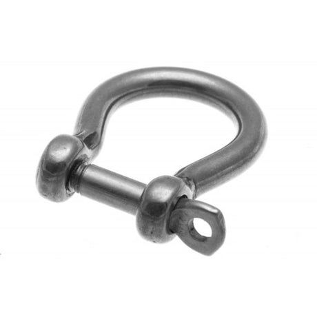 RWO Stainless Steel Bow Shackle Bar 4mm Pin - PROTEUS MARINE STORE