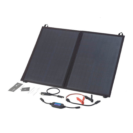 Solar Technology 60W Fold Up Solar Panel with Charge Controller - PROTEUS MARINE STORE