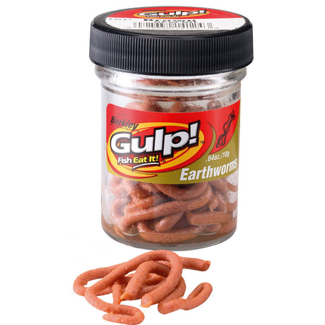 Berkley Gulp Extruded Earthworms Natural Brown - PROTEUS MARINE STORE