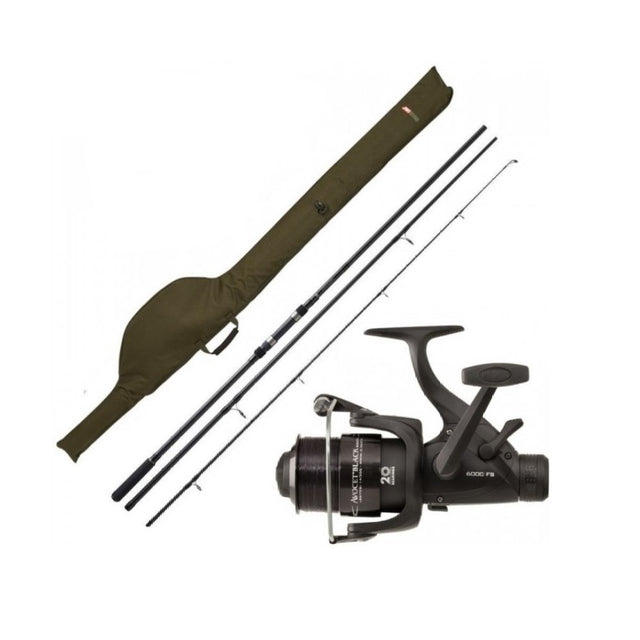 JRC Defender 12ft 3lb 3pc Carp Rod, Reel & Line Combo with Rod Sleeve - PROTEUS MARINE STORE